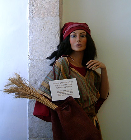 Many Christian Zionist organizations have life-sized mannequins of Ruth in their lobbies; they feel that Christian Zionists are playing Ruth to Israel's Naomi.