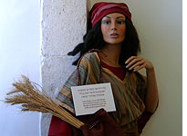 Many Christian Zionist organizations have life-sized mannequins of Ruth in their lobbies; they feel that Christian Zionists are playing Ruth to Israel's Naomi. Click image to expand.