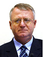 Vojislav Seselj, former leader of the Serbian Radical Party. Click image to expand.