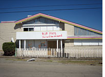 Fats Domino’s compound in the Lower Ninth Ward. Click image to expand.