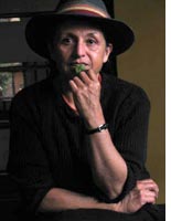 Silvia Rivera, Morales' coca adviser, chewing coca leaf Click image to expand.