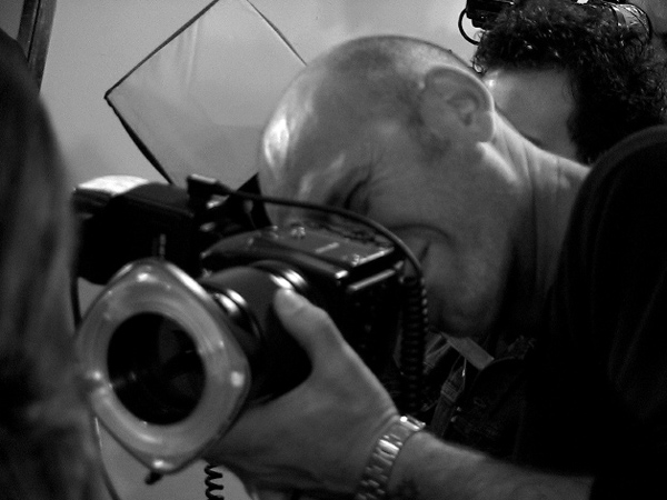Fabio Pettinari at work.