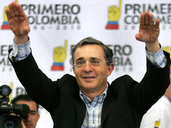 President Álvaro Uribe. 