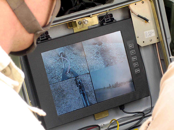 Video feed of IED.
