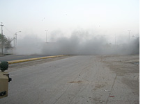 An IED explodes in Ramadi. Click image to expand.