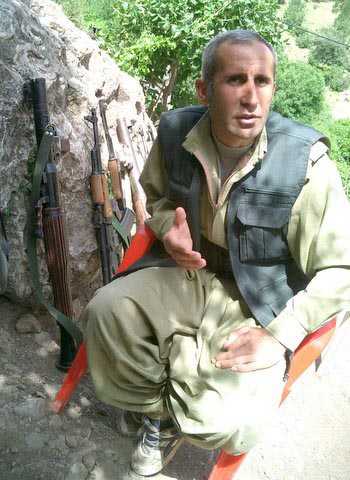 PKK military subcommander Xabat Gelo.