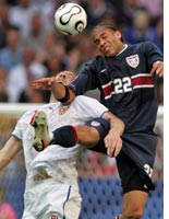 U.S. defender Oguchi Onyewu (right). Click image to expand.