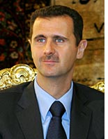 Syrian President Bashar Assad. Click image to expand.