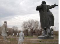 Sculpture garden. Click image to expand.