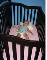 Our daughter’s new crib. Click image to expand