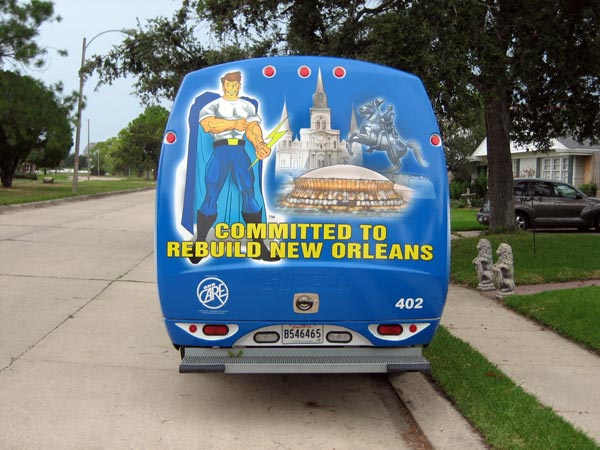 A Stuart Services van.
