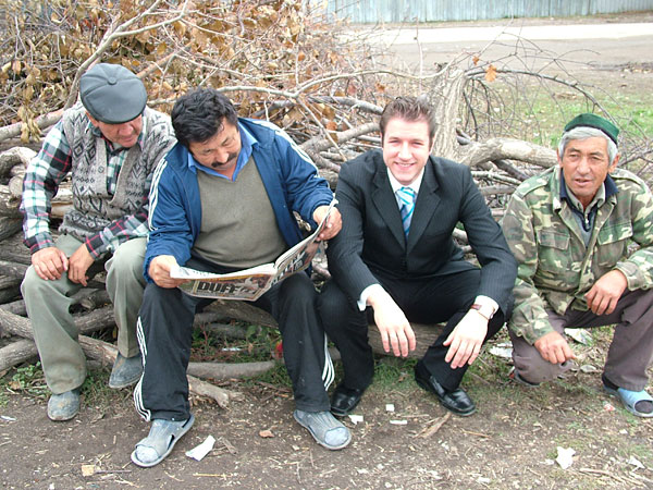 Dominik Lemanski continues his hunt for Borat in Kazakhstan.