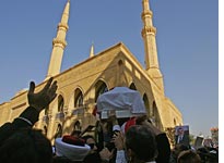 Funeral for Pierre Gemayel. Click image to expand.