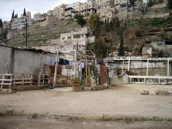 Iraqi refugees in Amman will make their new home just about anywhere.