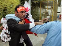 Lawer protests in Islamabad. Click image to expand.