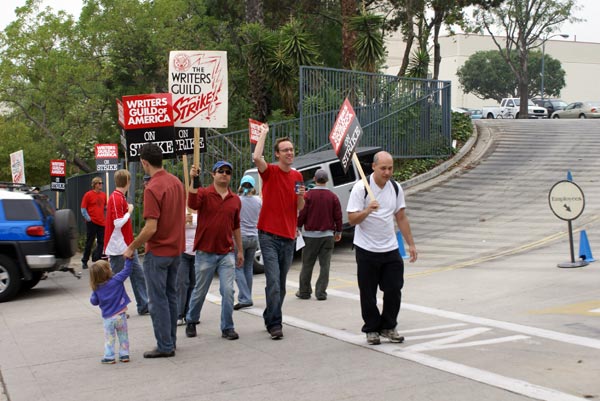 If you're on the pickets, you gotta chant.