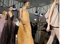 Halston's spring collection. Click image to expand.