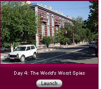 Click here to launch a slide show on day 4: the world's worst spies.
