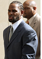 R&B singer R. Kelly 