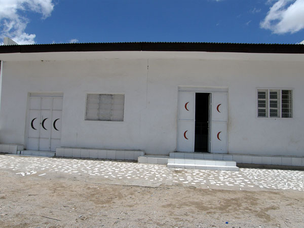 A new house in Gibeley. Somaliland was rebuilt after most of its buildings were destroyed in the Somali civil war. 