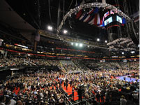 Convention floor. Click image to expand.