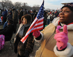The crowd at the National Mall. Click image to expand.