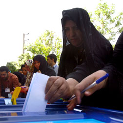 Woman voter.