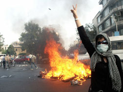 Protest in Iran.
