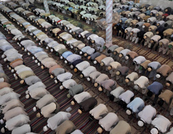 Prayer at Ramadan. Click image to expand.