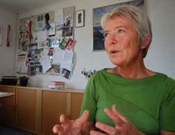 Bodil Karlshøj Poulsen, director of Paarisa, Greenland's public-health center. Click image to expand.