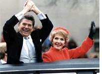 Ronald and Nancy Reagan. Click image to expand.