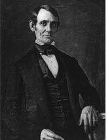 A daguerreotype of Abraham Lincoln. Click image to expand.