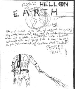 In 1998, almost a year before Columbine, Dylan Klebold described the planned attack in Eric Harris' yearbook. Click image to expand.