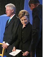 Bill and Hillary Clinton. Click image to expand.