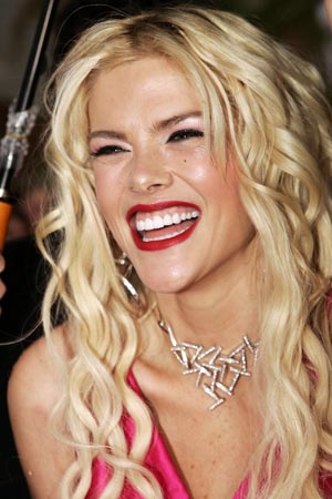 Anna Nicole Smith.