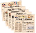WSJ in peach.