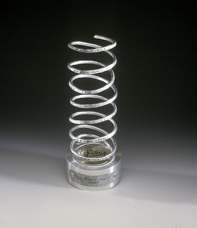 A Webby trophy.