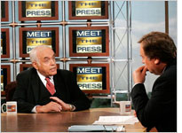 Robert Novak and Tim Russert. Click iamge to expand.