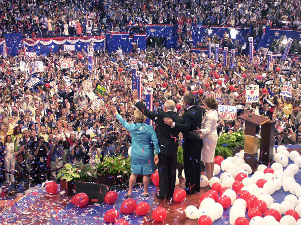 The 2000 Republican National Convention.