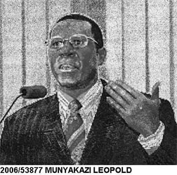 Leopold Munyakazi as pictured on  Interpol “wanted” page.