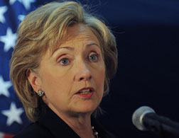 Secretary of State Hillary Clinton. Click image to expand.