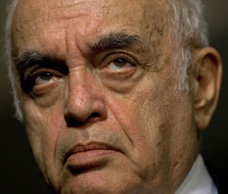 Syndicated columnist and a Fox News political analyst Robert Novak.