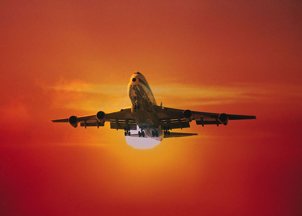 An airplane.