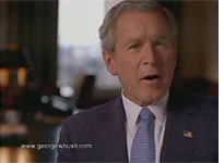 President Bush in "Forward"