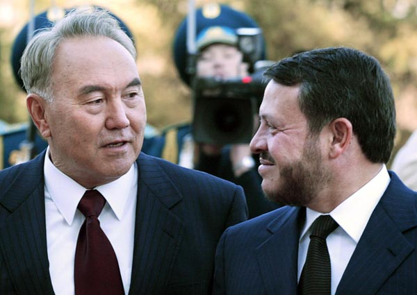 Nazarbayev, firmly in charge of Kazakhstan.