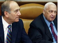 Olmert gets a trial by fire after Sharon's stroke
Click image to expand.