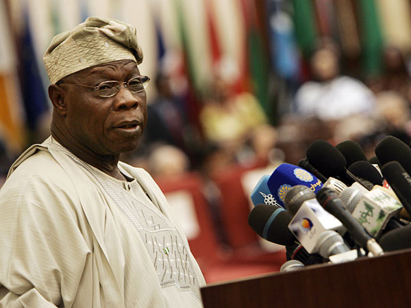 Nigerian President Olusegun Obasanjo.