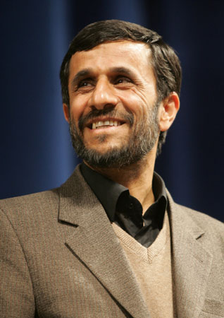 Iranian President Mahmoud Ahmadinejad.