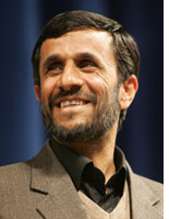 Iranian President Mahmoud Ahmadinejad
Click image to expand.