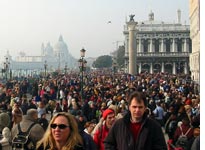 Tourists in Venice, Italy.
Click image to expand.